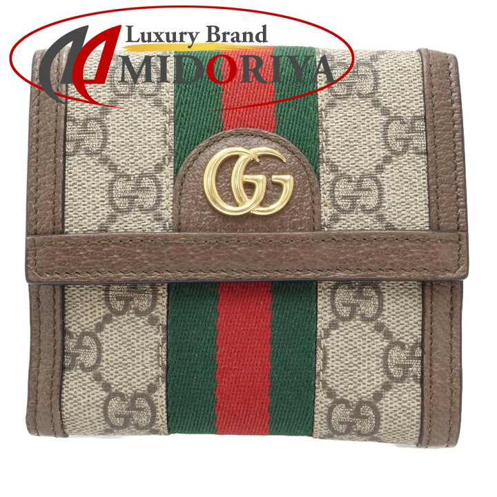 楽天市場】GUCCI グッチ シェリーライン フレンチフラップウォレット  
