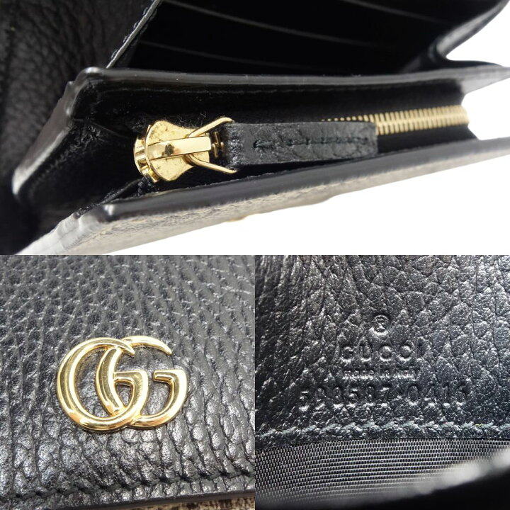 楽天市場】GUCCI グッチ GGマーモント ミディアムウォレット 598587 
