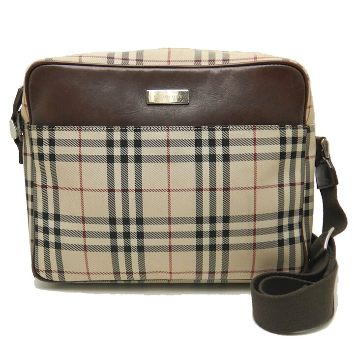 楽天市場】BURBERRY バーバリー ショルダーバッグ ノバチェック 