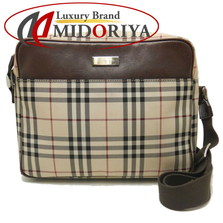 楽天市場】BURBERRY バーバリー ショルダーバッグ ノバチェック 
