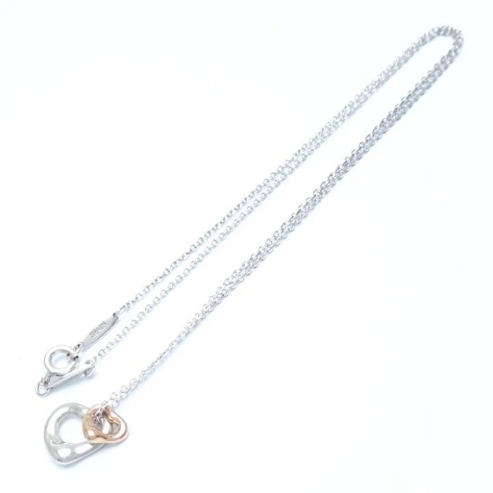 楽天市場】TIFFANY&Co. ティファニー ダブルオープンハート ネックレス 