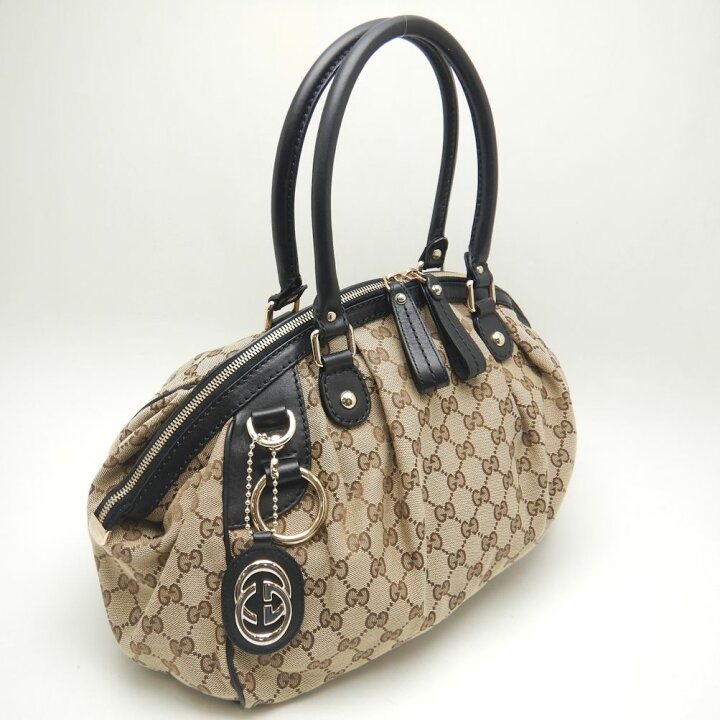 楽天市場】GUCCI グッチ 223974 トートバッグ スーキー GGキャンバス x  