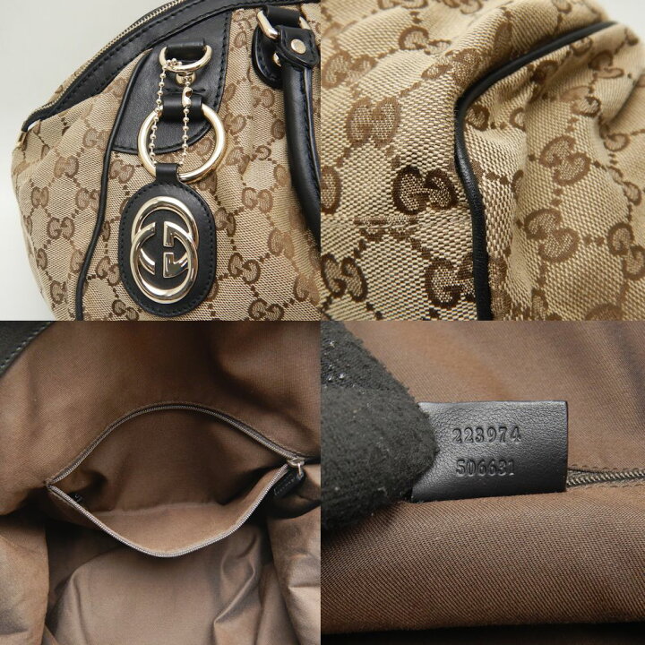 楽天市場】GUCCI グッチ 223974 トートバッグ スーキー GGキャンバス x  