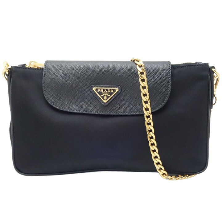 楽天市場】PRADA プラダ チェーンショルダー テスート 1BH085 斜め掛け 