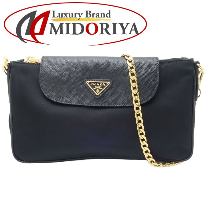 楽天市場】PRADA プラダ チェーンショルダー テスート 1BH085 斜め掛け 
