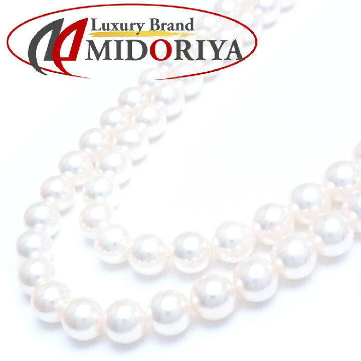 楽天市場】MIKIMOTO ミキモト パール ネックレス 2連 真珠6〜6.5ミリ 