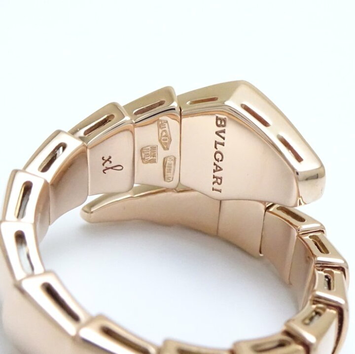 楽天市場】BVLGARI ブルガリ セルペンティ ヴァイパー リング 345219 