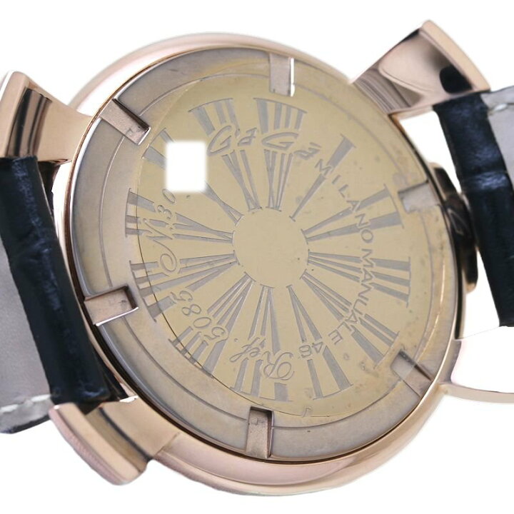 楽天市場】Gaga Milano ガガミラノ マヌアーレ スリム 46mm 旧型 