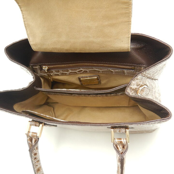 楽天市場】LEATHER JEWELS レザージュエルズ ハンドバッグ 型押し 