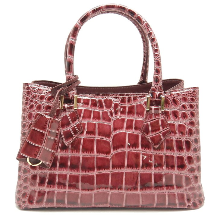 楽天市場】LEATHER JEWELS レザージュエルズ ハンドバッグ 型押し 