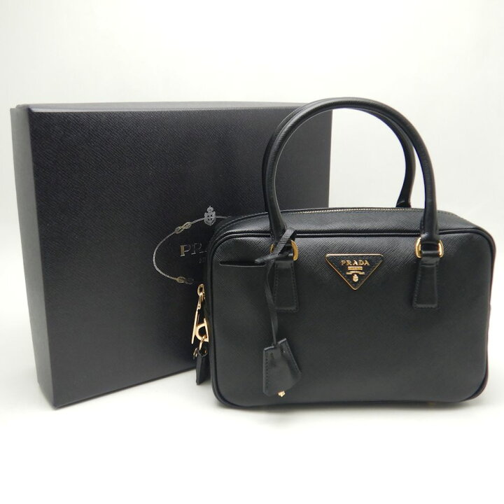 楽天市場】PRADA プラダ BN1113 ハンドバッグ サフィアーノ レザー 