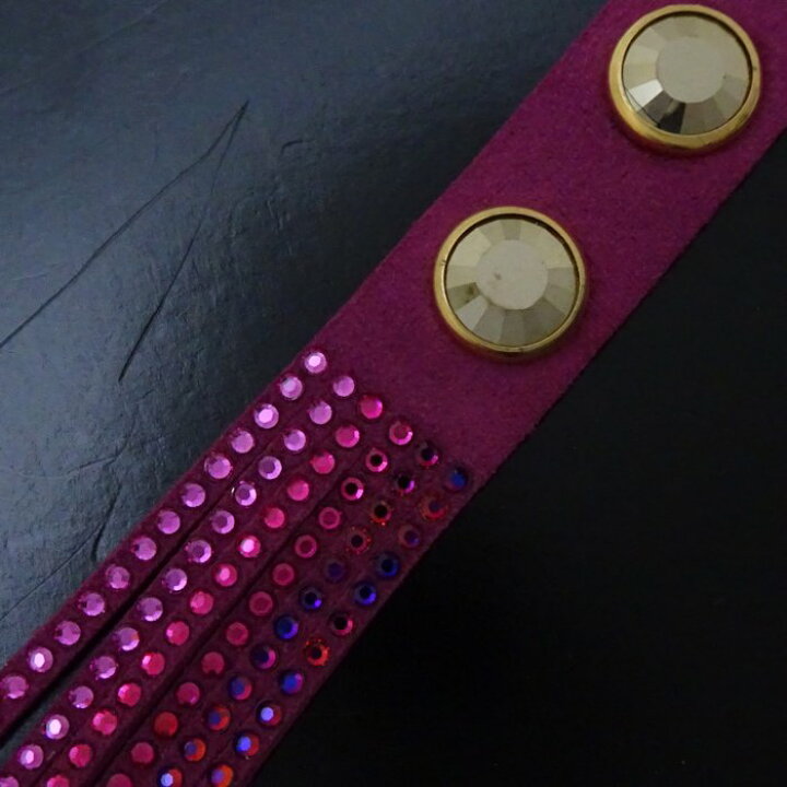楽天市場】SWAROVSKI スワロフスキー レザー ブレスレット ライン 