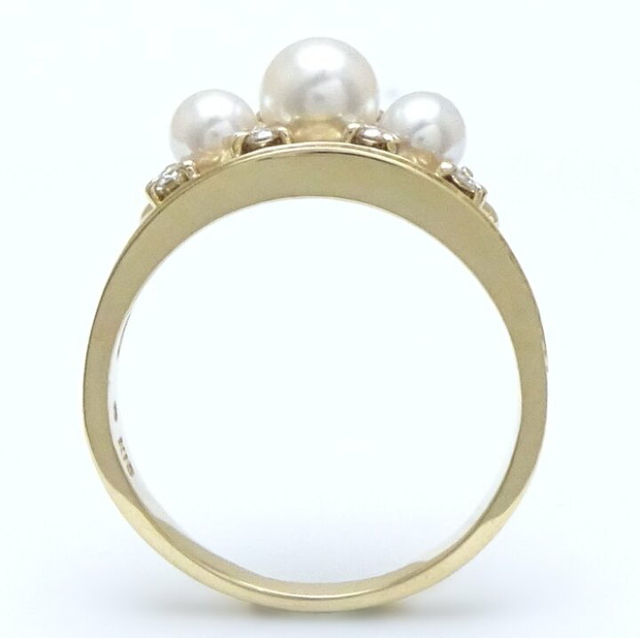 楽天市場】MIKIMOTO ミキモト パール リング 指輪 11号 真珠 