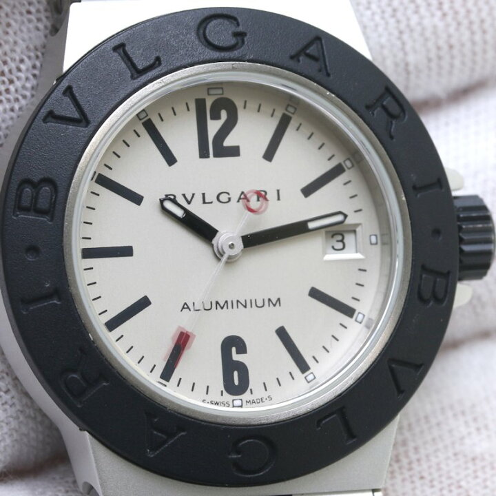 楽天市場】BVLGARI ブルガリ アルミニウム AL29TAVD AL29TA【電池交換  