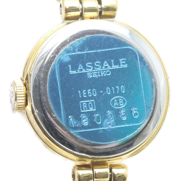 楽天市場】SEIKO セイコー ラサール 1E50-0170 GP(ゴールドメッキ） x  