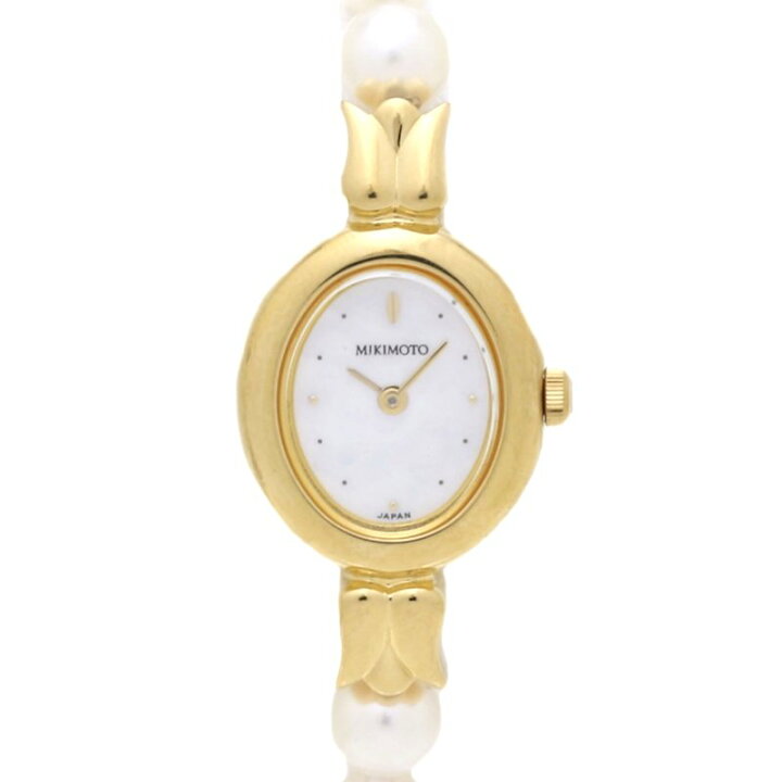 楽天市場】MIKIMOTO ミキモト パールブレスウォッチ NNS-17PF 1E20  