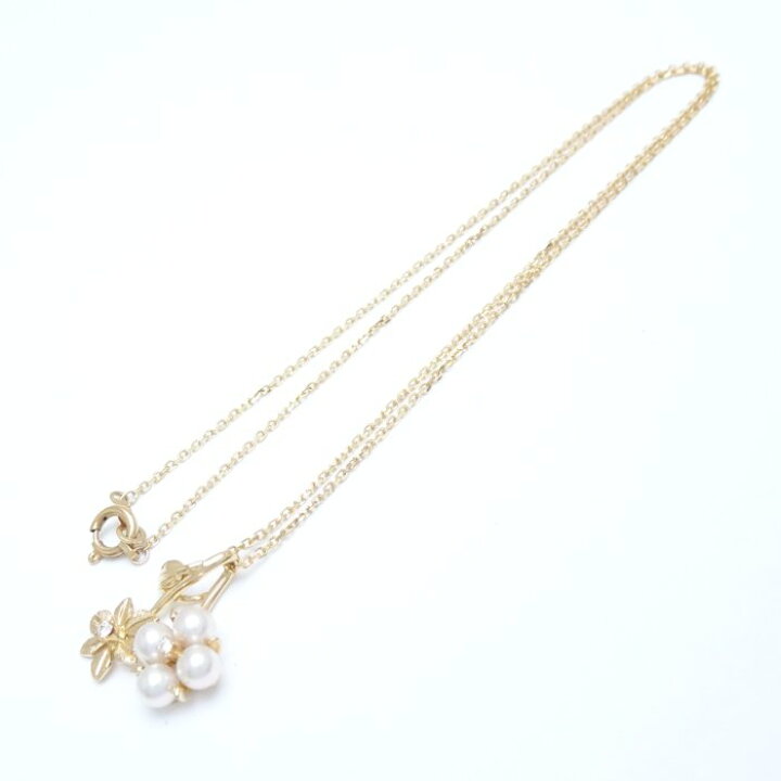 楽天市場】MIKIMOTO ミキモト フラワーモチーフ ネックレス ベビー 
