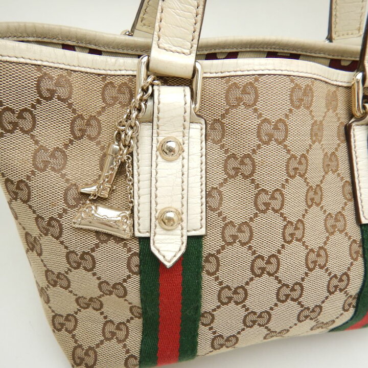楽天市場】GUCCI グッチ 139261 トートバッグ シェリー ミニトート GG  