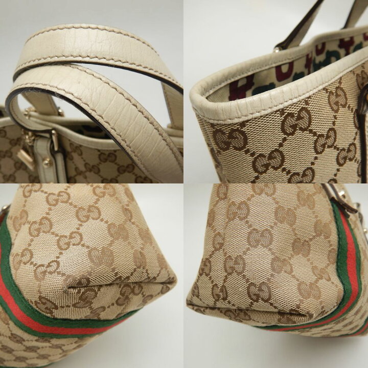 楽天市場】GUCCI グッチ 139261 トートバッグ シェリー ミニトート GG  