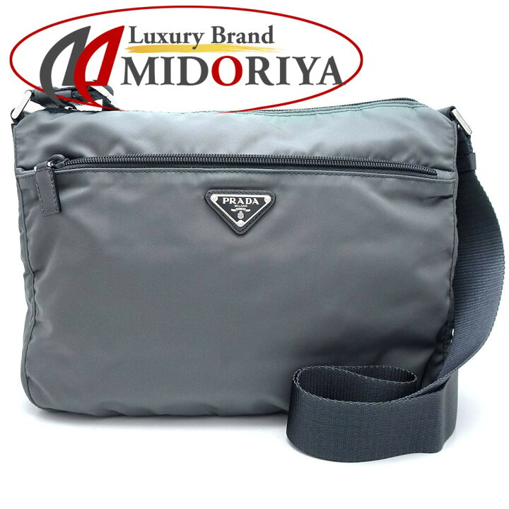 楽天市場】PRADA プラダ BT0421 ショルダーバッグ ナイロン xレザー  