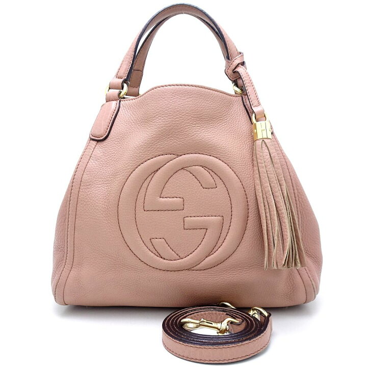 楽天市場】GUCCI グッチ ソーホー 336751 2Wayバッグ レザー ピンク 