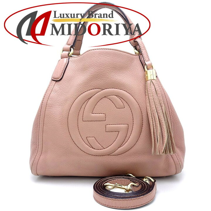 楽天市場】GUCCI グッチ ソーホー 336751 2Wayバッグ レザー ピンク 