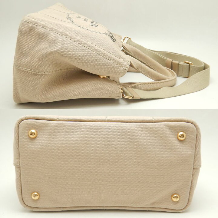 楽天市場】PRADA プラダ カナパ 1BG439 トートバッグ キャンバス CORDA 