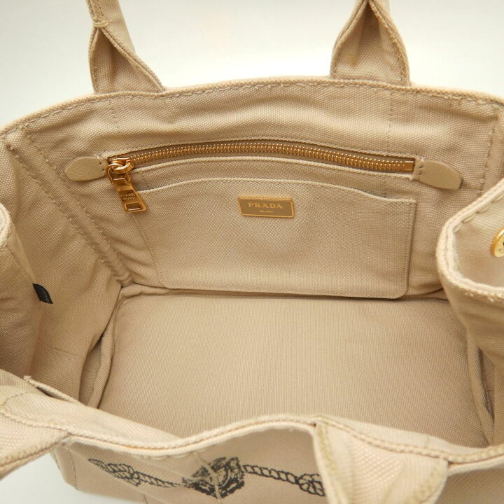 楽天市場】PRADA プラダ カナパ 1BG439 トートバッグ キャンバス CORDA 