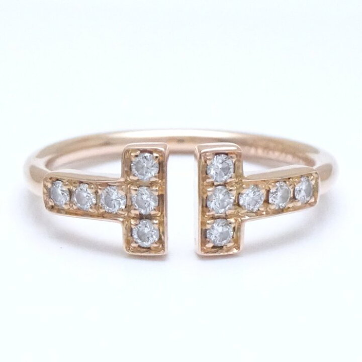 楽天市場】TIFFANY&Co. ティファニー Tワイヤー リング 指輪 