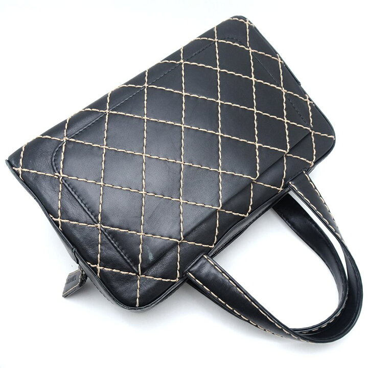 楽天市場】CHANEL シャネル ワイルドステッチ A14692 ハンドバッグ  