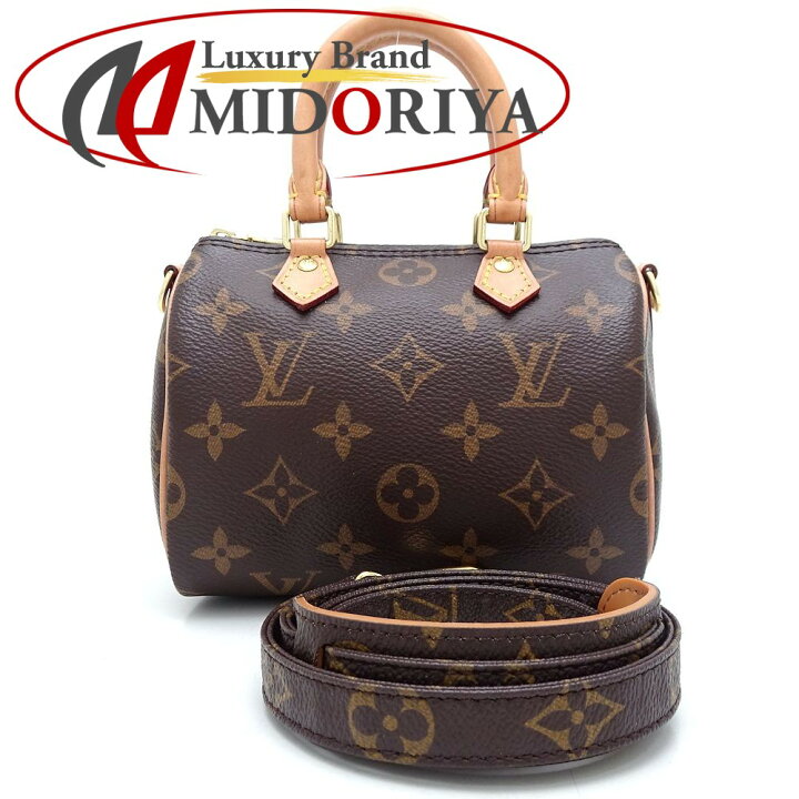 楽天市場】LOUIS VUITTON ルイヴィトン モノグラム ナノ スピーディ 