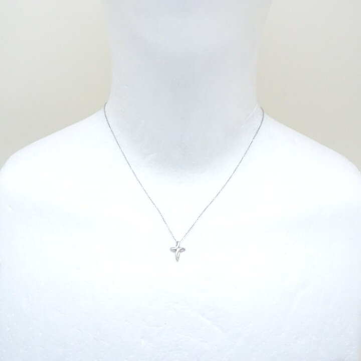 楽天市場】4℃ ヨンドシー クロスモチーフ ネックレス 40cm 2.2グラム 