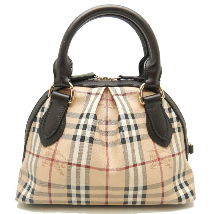 楽天市場】BURBERRY バーバリー 3201007 ハンドバッグ ノバチェック 