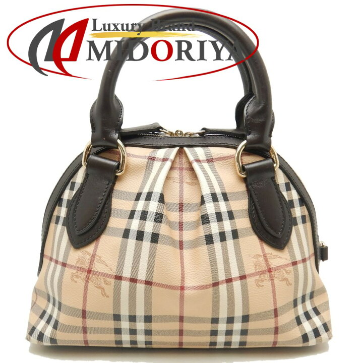楽天市場】BURBERRY バーバリー 3201007 ハンドバッグ ノバチェック 