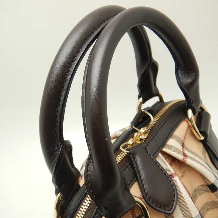 楽天市場】BURBERRY バーバリー 3201007 ハンドバッグ ノバチェック 