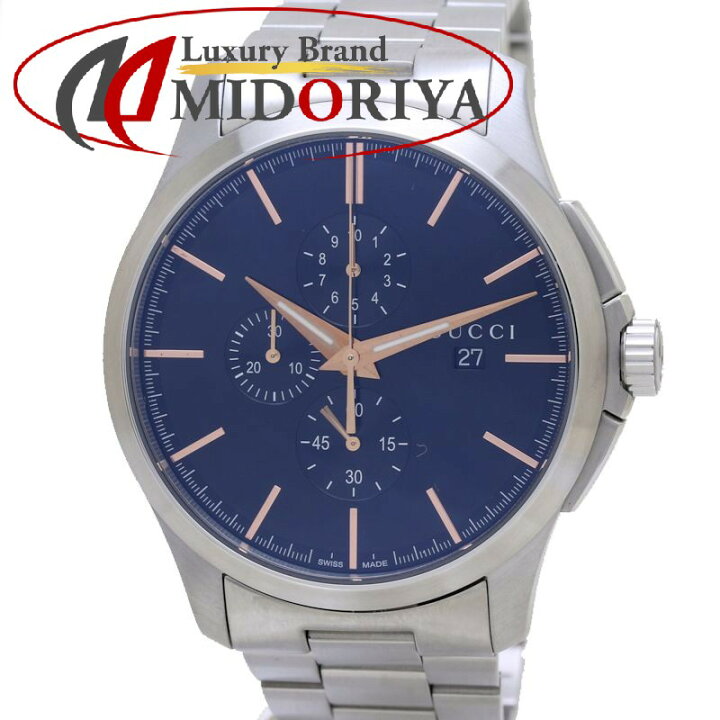 楽天市場】GUCCI グッチ Gタイムレス クロノグラフ YA126272 126.2  