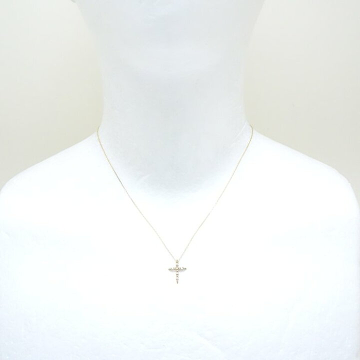 楽天市場】AHKAH アーカー クロスアピアーズ ネックレス ダイヤモンド  