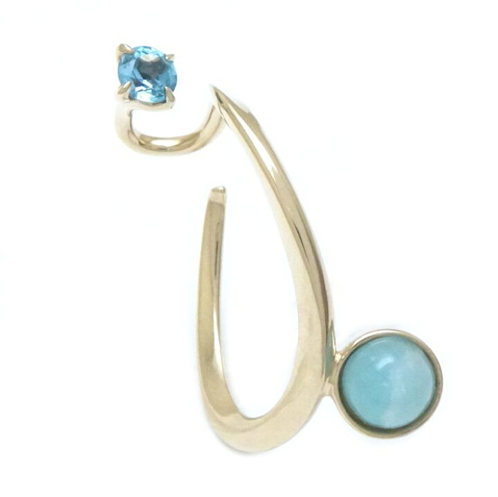 楽天市場】STAR JEWELRY スタージュエリー イヤーカフ ラリマー ブルー 