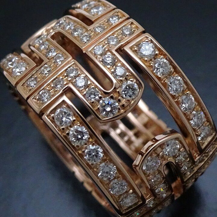 楽天市場】BVLGARI ブルガリ パレンテシ リング 指輪 フルダイヤモンド 