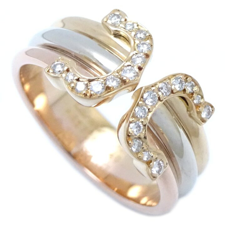 楽天市場】CARTIER カルティエ 2C リング 指輪 ダイヤモンド #49 9.5号  