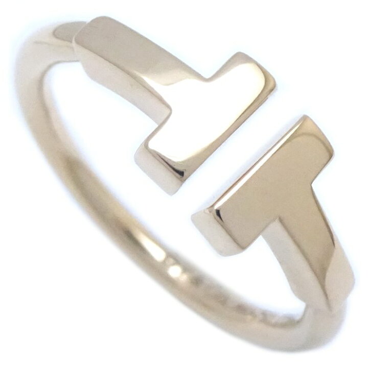 楽天市場】TIFFANY&Co. ティファニー Tワイヤー リング 指輪 7号 K18YG  