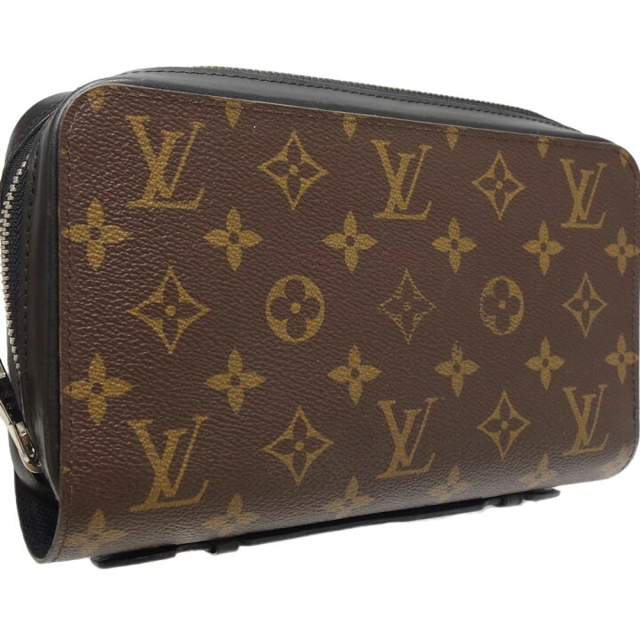 楽天市場】LOUIS VUITTON ルイヴィトン モノグラム マカサー ジッピー  
