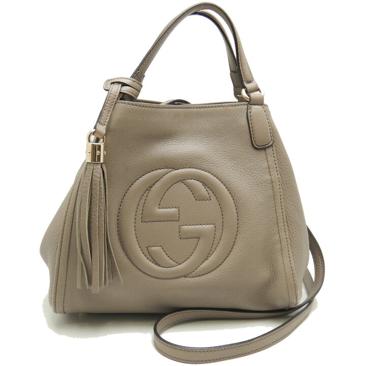 楽天市場】GUCCI グッチ ソーホー 336751 ハンドバッグ 2WAY レザー 