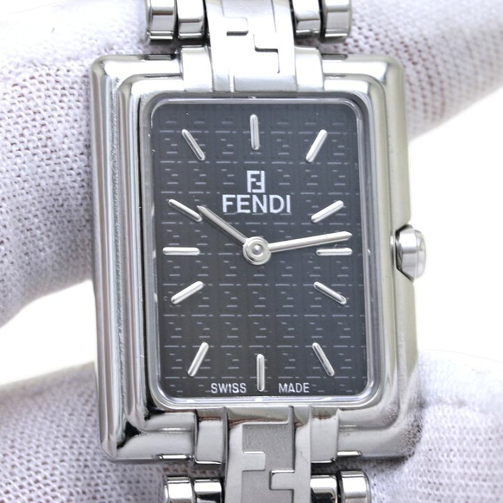 楽天市場】FENDI フェンディ オロロジ スクエア 710L ステンレス  