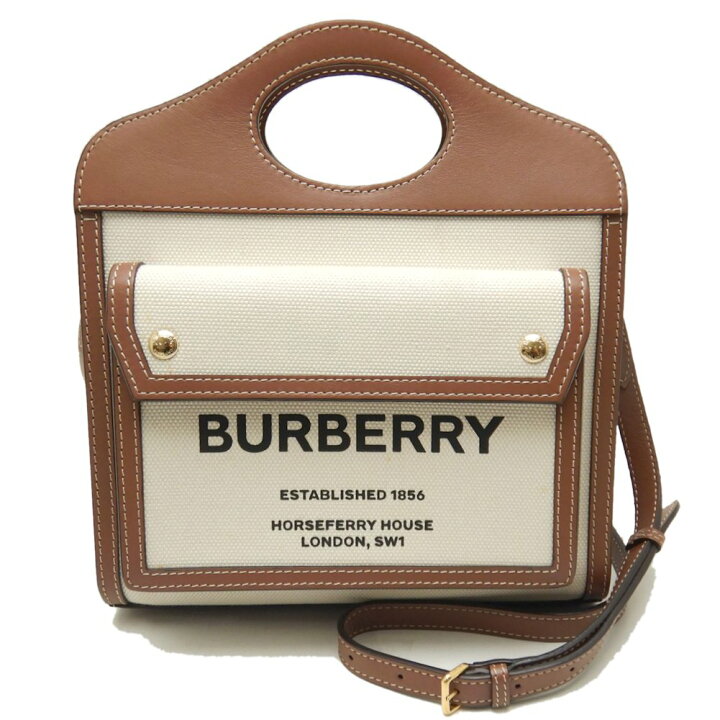楽天市場】BURBERRY バーバリー ミニポケットバッグ 80317461  
