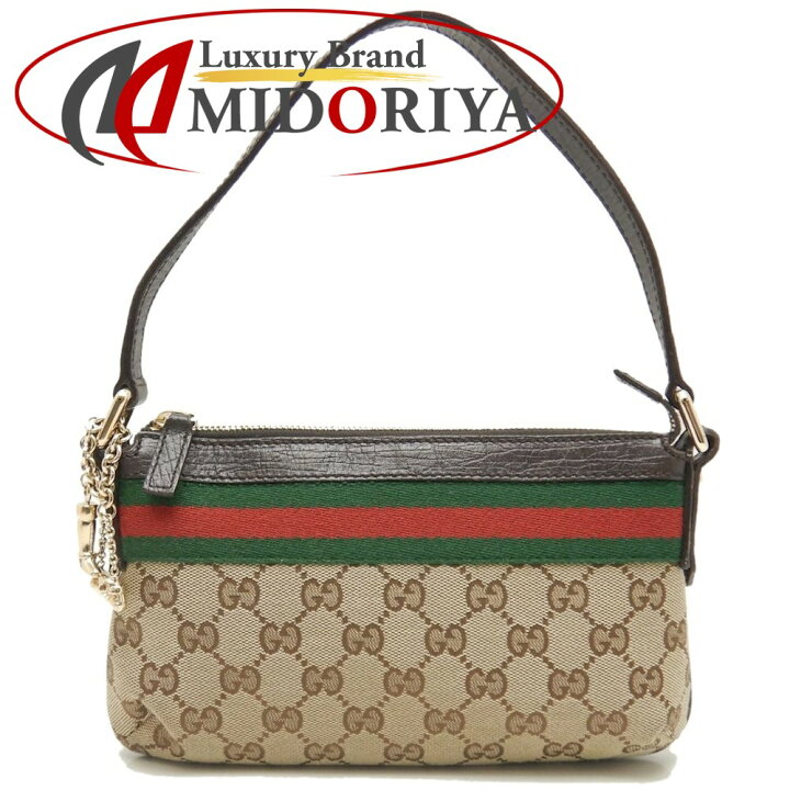 楽天市場】GUCCI グッチ 145970 ハンドバッグ シェリー GGキャンバス x 