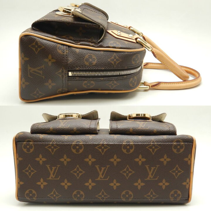 楽天市場】LOUIS VUITTON ルイヴィトン モノグラム マンハッタンPM 
