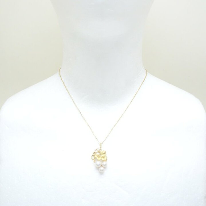 楽天市場】MIKIMOTO ミキモト 葡萄モチーフ ネックレス パール5〜6ミリ 