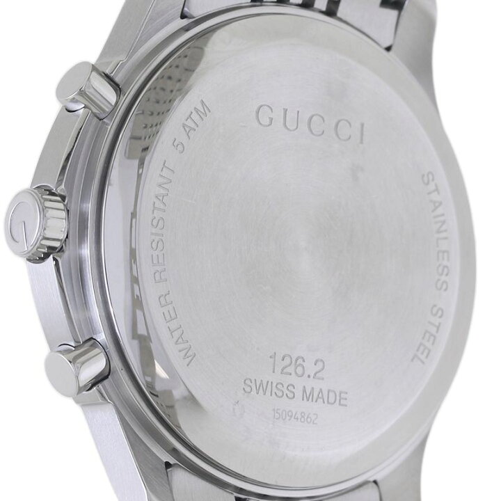 楽天市場】GUCCI グッチ Gタイムレス YA126257 126.2 ステンレス 