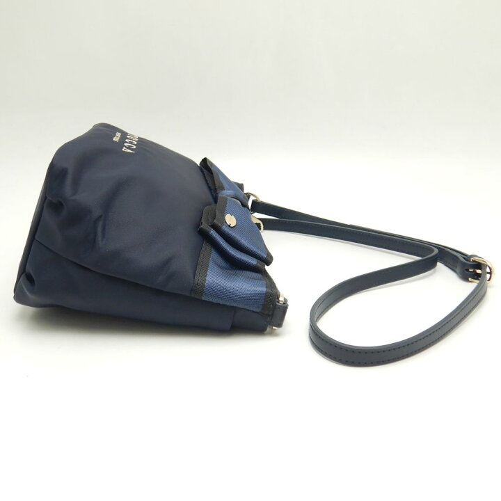 楽天市場】TOCCA トッカ ショルダーバッグ リボン ナイロン xレザー 